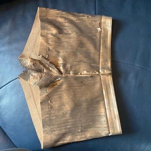 Express sequin shorts